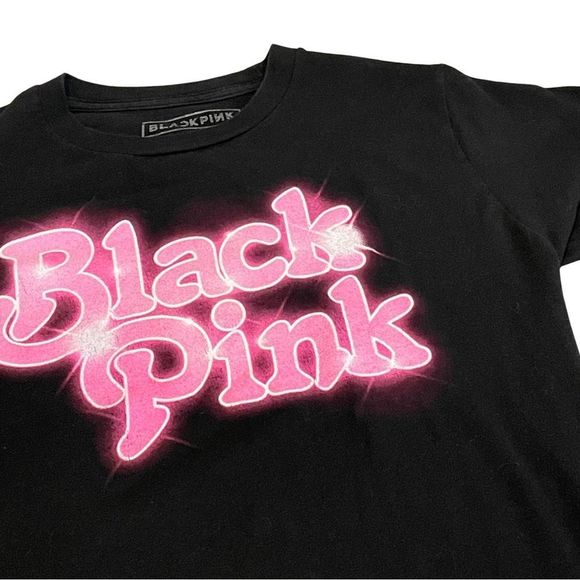 blackpink Tops - Blackpink Glow Logo T-Shirt [2/$40]
